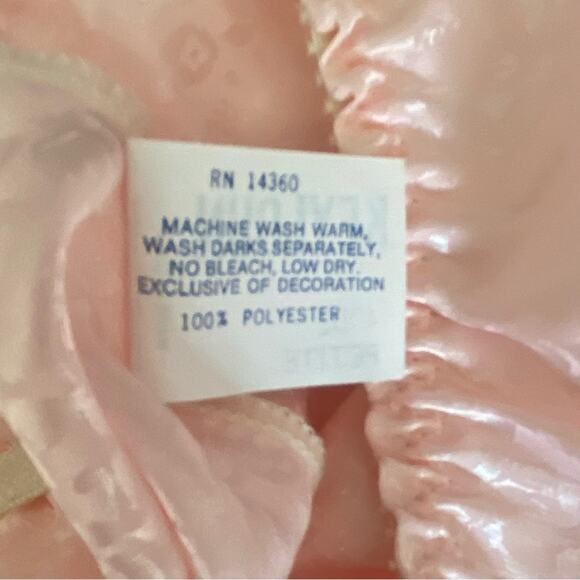 Vintage Keyloun Pink Ruffle Lace Set Tap Shorts and Top matching set - Picture 9 of 12